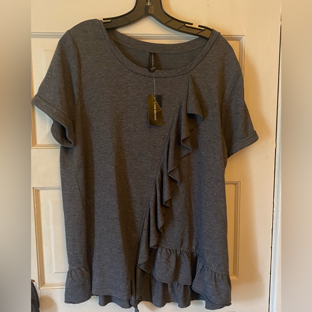 Lane Bryant short sleeve shirt